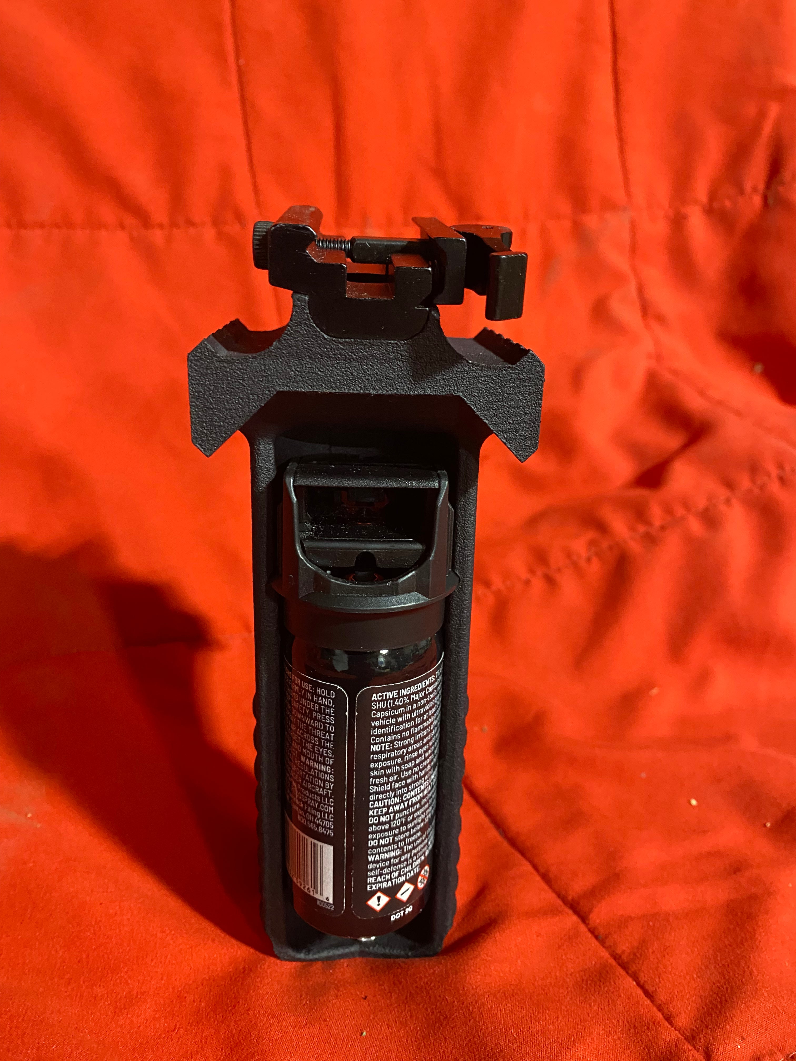Last Chance Pepper Spray Attachment Device by Sublethal Defense