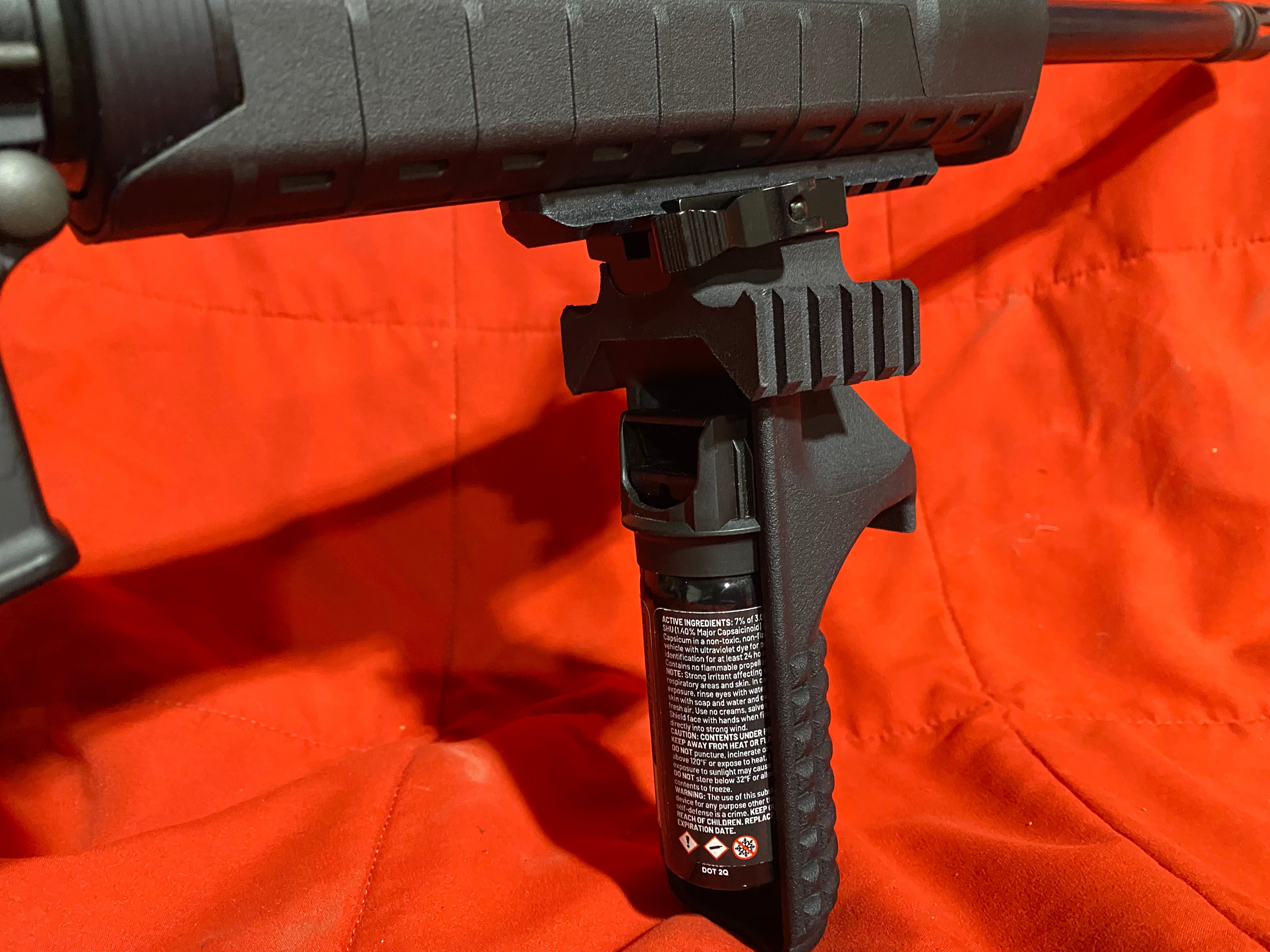 Last Chance Pepper Spray Attachment Device by Sublethal Defense